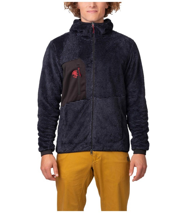 Pánská mikina s kapucí RAFIKI HULK, Dark navy