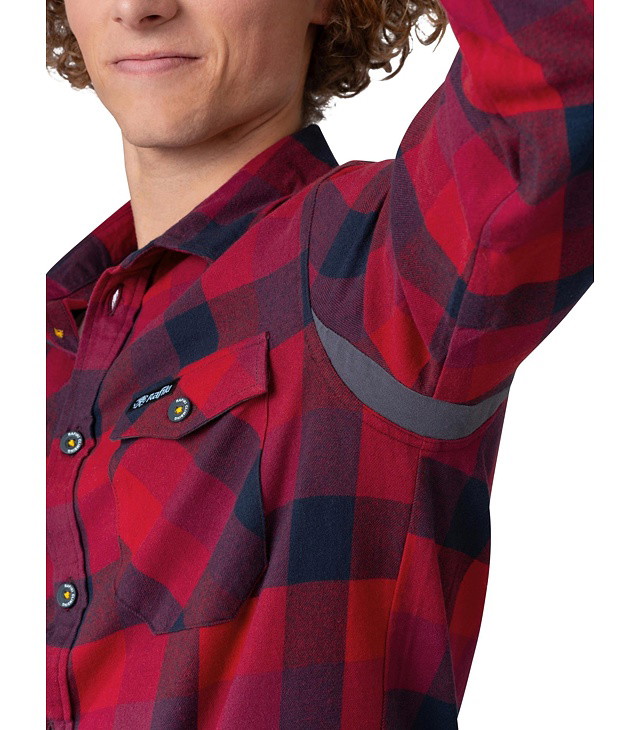 Muška košulja RAFIKI VIRAGE, Ruby plaid