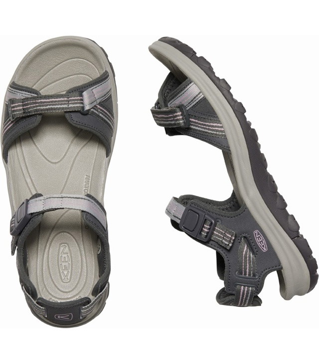 KEEN TERRADORA II OPEN TOE SANDAL W női szandál, dark grey/dawn pink