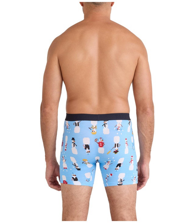 Boxerky SAXX VIBE XTRA SOFT COMFORT BOXER BRF FLY 2PK Man