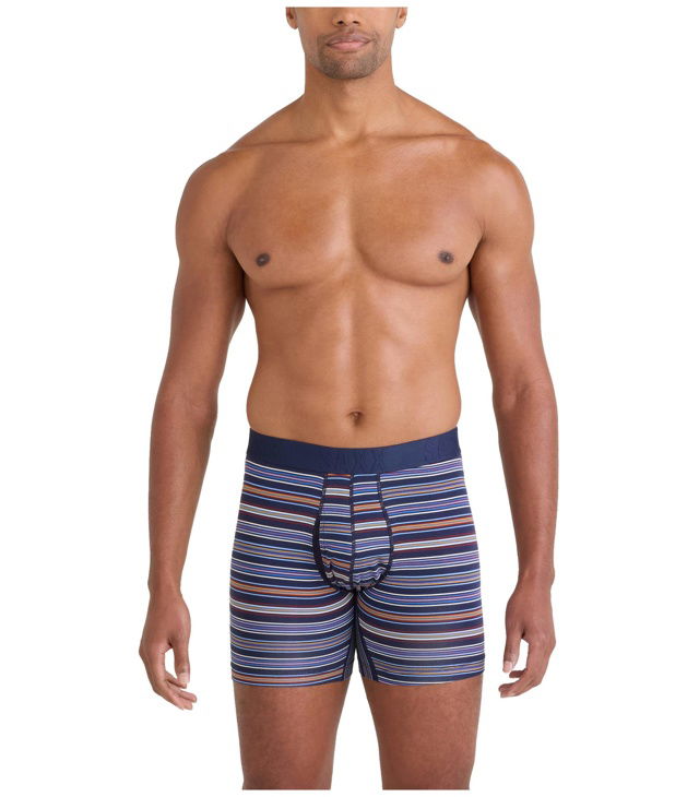 Boxerky SAXX DROPTEMP COOLING COTTON BOXER BRIEF FLY Man