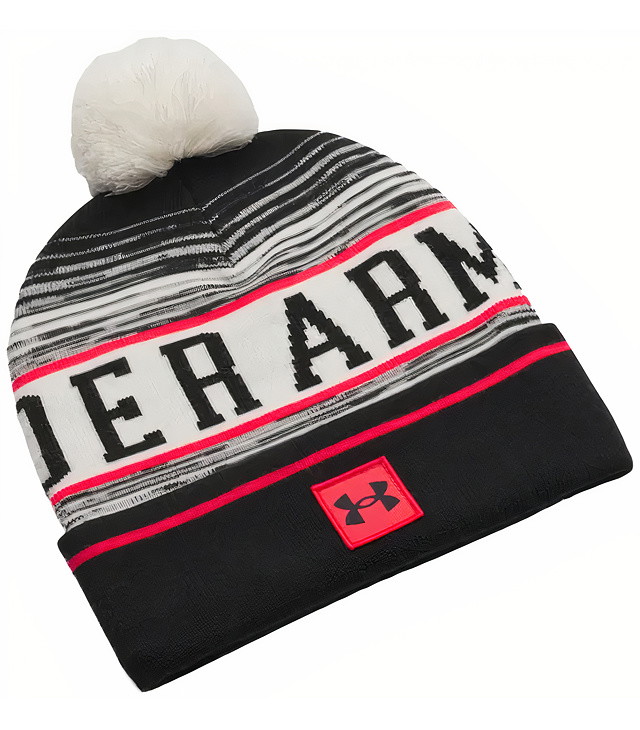 Čepice UNDER ARMOUR M HALFTIME POM BEANIE Man