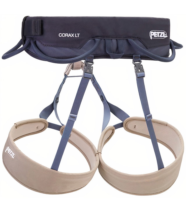 Sed. úvaz PETZL CORAX LT, DARK GRAY