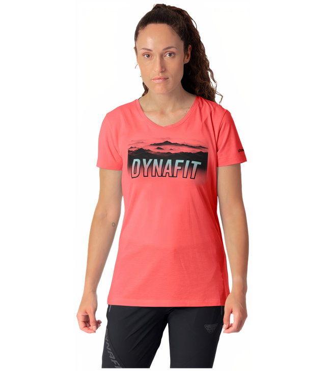 Dámské tričko DYNAFIT TRANSALPER GRAPHIC S/S TEE W