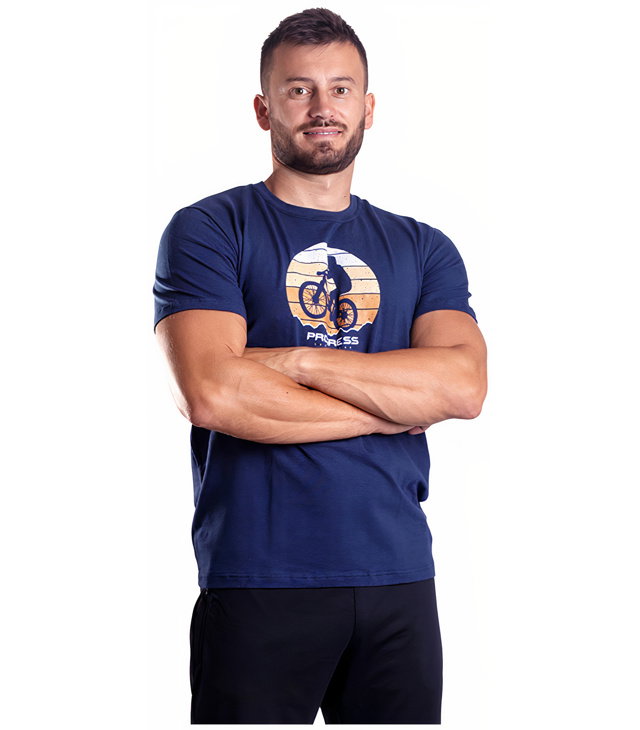 Pánské tričko PROGRESS BARBAR BIKER
