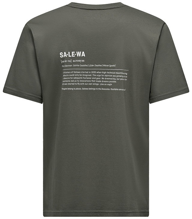 Pánské triko SALEWA EAGLE VOCAB T-SHIRT M