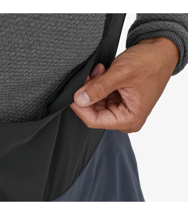 Kalhoty PATAGONIA M DUAL ASPECT BIBS Man, smolder blue