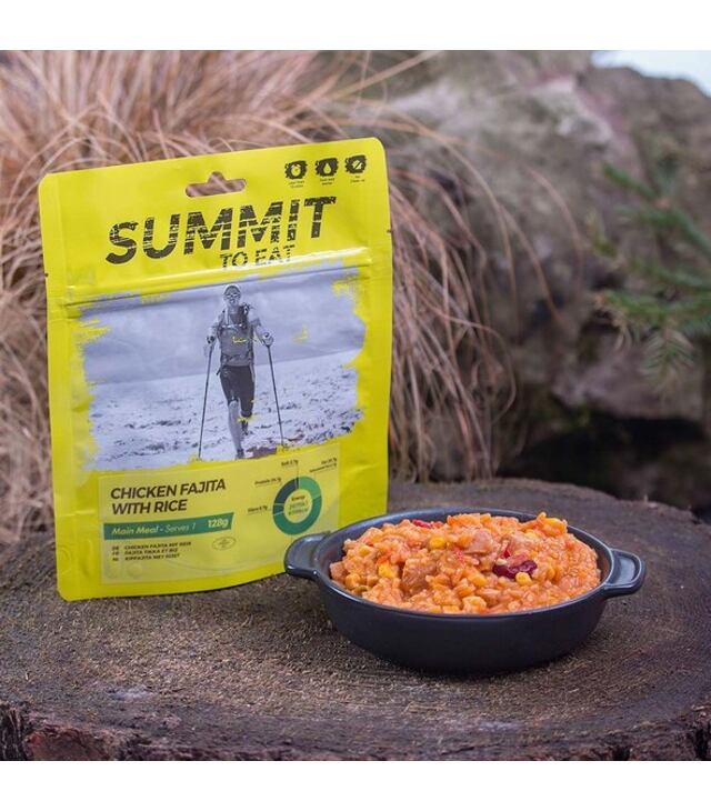 Mâncare instant SUMMIT TO EAT CHICKEN FAJITA WITH RICE 213G