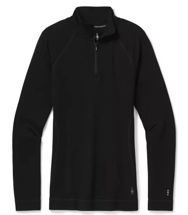 Spodná bielizeň SMARTWOOL W CLASSIC THERMAL MERINO BL 1/4 ZIP B Lady