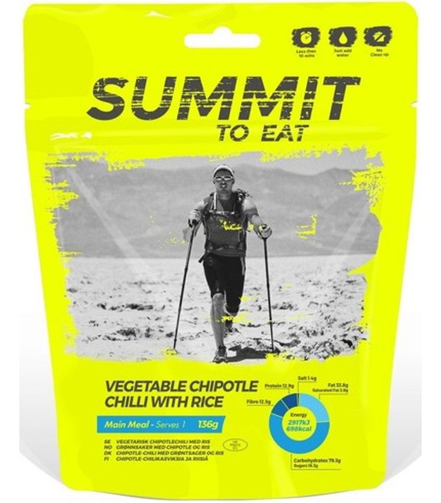 Výživa SUMMIT TO EAT VEGETARIÁNSKÉ JALAPENO S RÝŽÍ  136G
