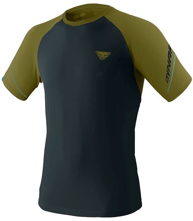 Tričko DYNAFIT ALPINE PRE MS/S TEE Man, blueberry army/5470