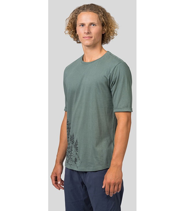 Tricou - mânecă scurtă  HANNAH FLIT Man, dark forest