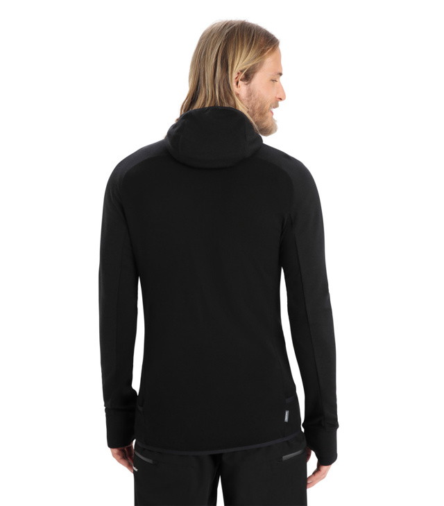 Mikina ICEBREAKER M MERINO QUANTUM ZONEKNIT LS ZIP HOODIE Man