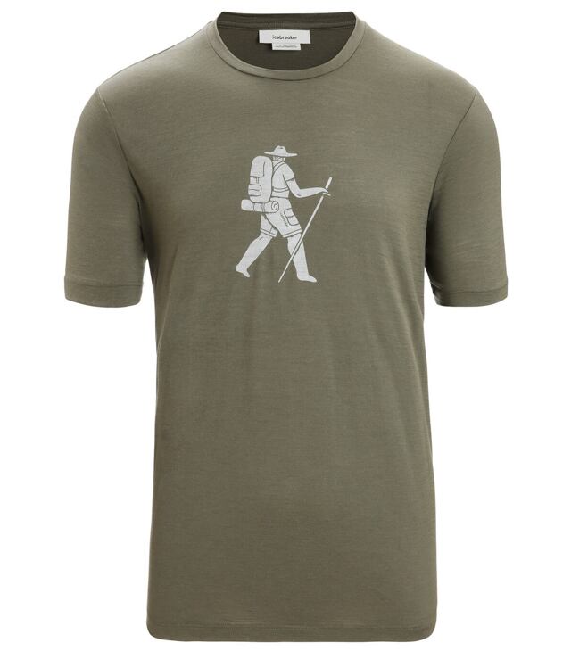 Tricou ICEBREAKER M TECH LITE II SS TEE TRAIL HIKER Man