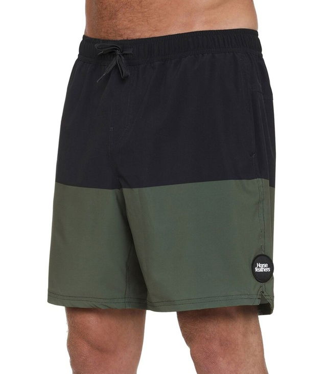 Pantaloni scurți HORSEFEATHERS TANNER SHORTS Man, olive