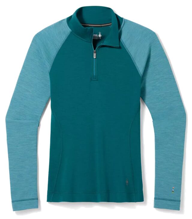 Spodná bielizeň SMARTWOOL W CLASSIC THERMAL MERINO BL 1/4 ZIP B Lady