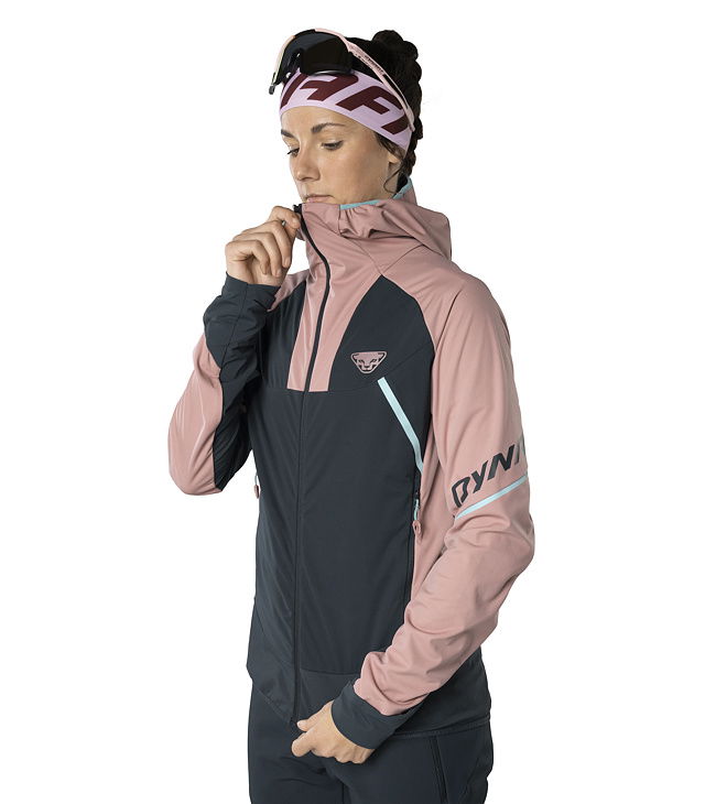 Bunda DYNAFIT SPEED SOFTSHELL JKT W Lady, mokarosa/3010