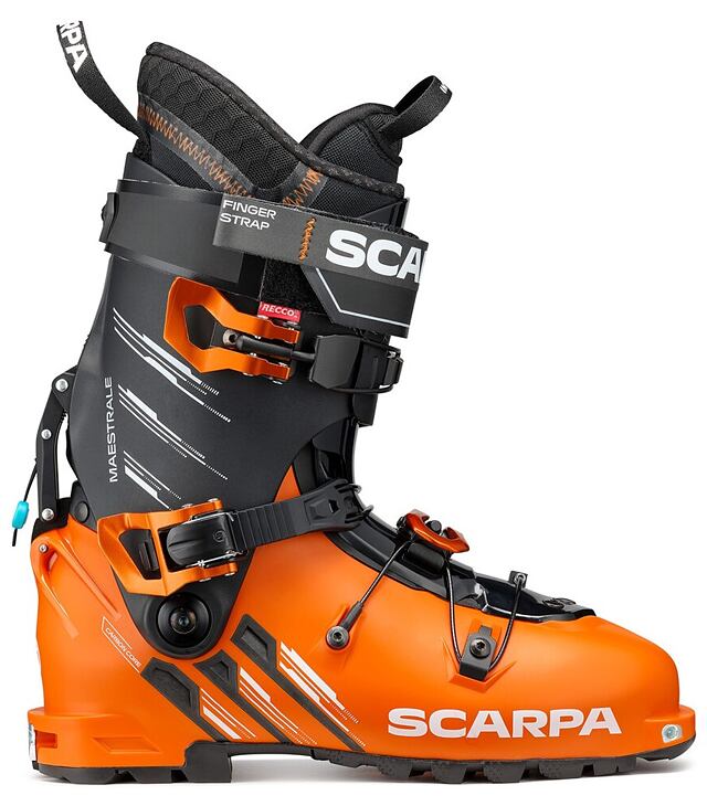 Topánky skialpové SCARPA MAESTRALE 5.0 ORANGE/BLACK