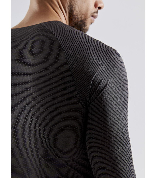 CRAFT PRO DRY NANOWEIGHT LS M Férfi póló, fekete