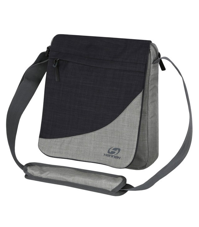 Taška HANNAH CAMPING MB A4 Uni, Gray/anthracite