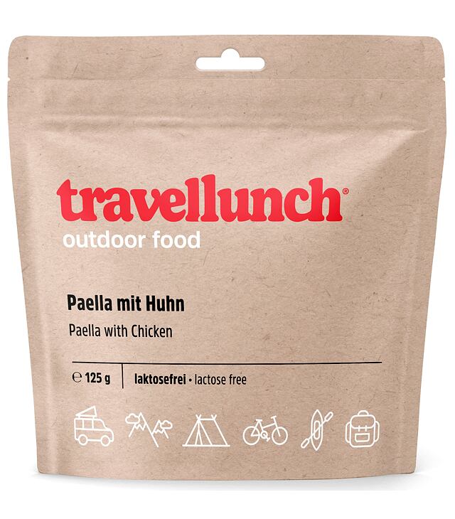 Výživa TRAVELLUNCH PAELLA 125G BEZ LAKTOZY