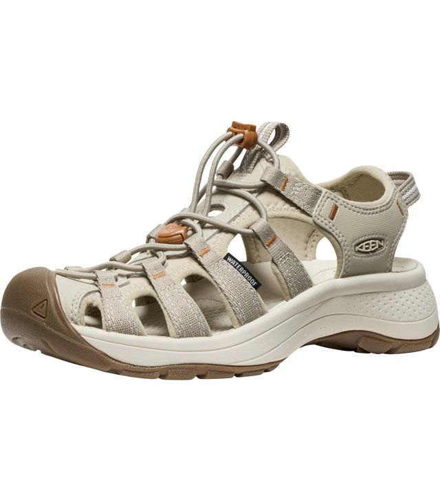Sandály KEEN ASTORIA WEST SANDAL WOMEN Lady, plaza taupe/roasted pecan