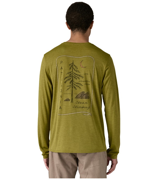 Tricou PATAGONIA ML/S CAP COOL DAILY GRAPHIC SHIRT-LANDS Bărbat