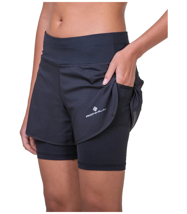 RONHILL W TECH 4.5" TWIN SHORT Lady rövidnadrág