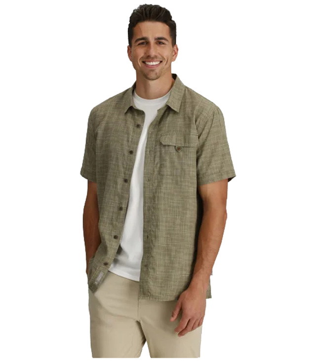 Cămașă Royal Robbins HEMPLINE SPACED M/S Bărbați