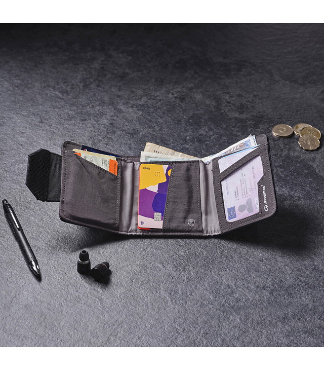 Portofel LIFESYSTEMS RFID WALLET RECYCLED Uni