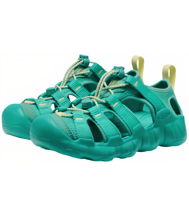 Dětské sandály KEEN HYPERPORT H2 CHILDREN, bright aqua/wax yellow