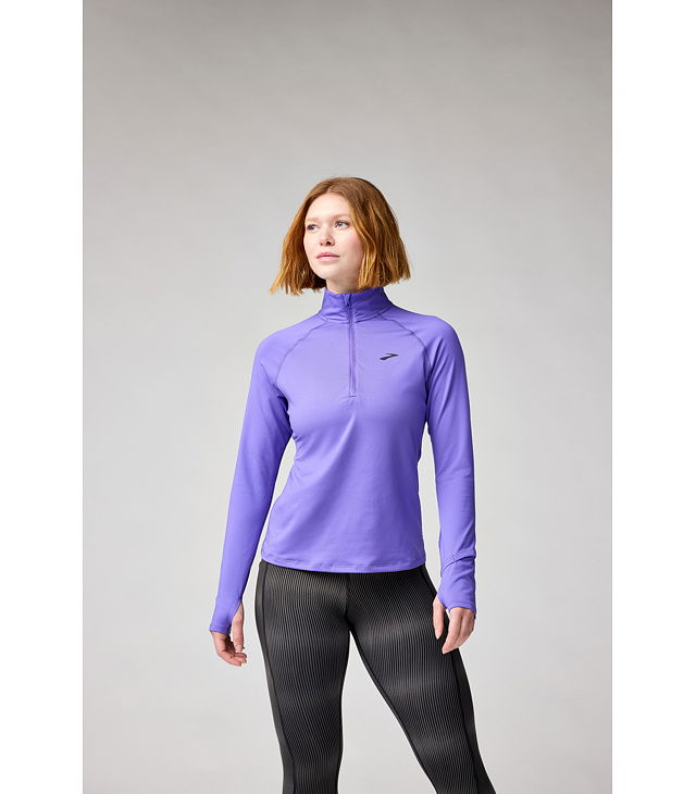 Dámská mikina BROOKS DASH 1/2 ZIP 3.0 W Lady