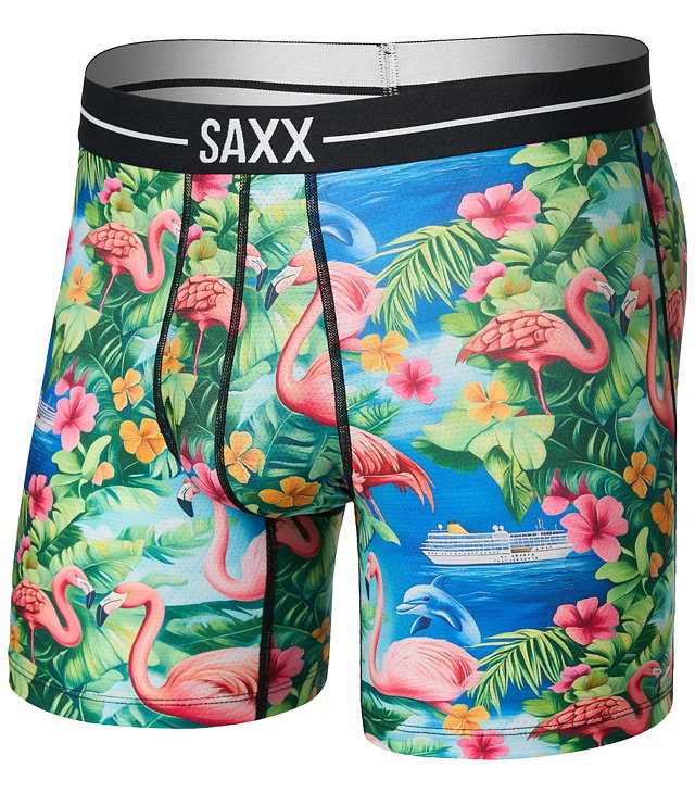 Boxerky SAXX VOLT BREATHABLE MESH BOXER BRIEF Man