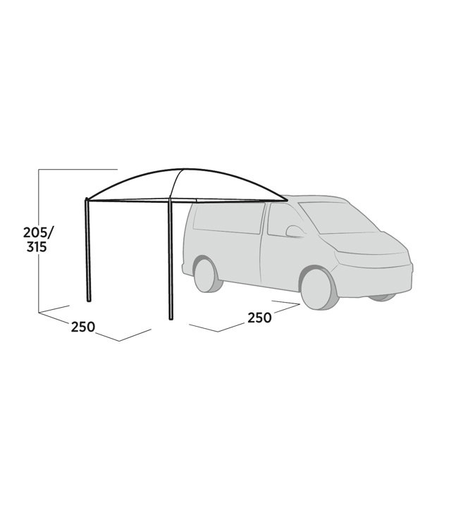 Přístřešek EASY CAMP STRYN CANOPY