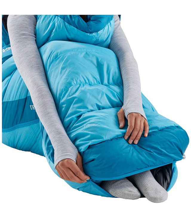 Dámský spací pytel SEA TO SUMMIT TREK W DOWN -1C REGULAR, blue atoll
