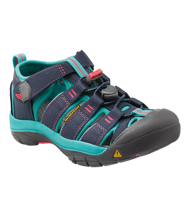 Sandále KEEN NEWPORT H2 CHILDREN Kids, hawaiian blue/green glow