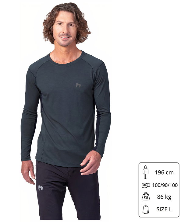 Pánské tričko HANNAH TARAN L/S Man