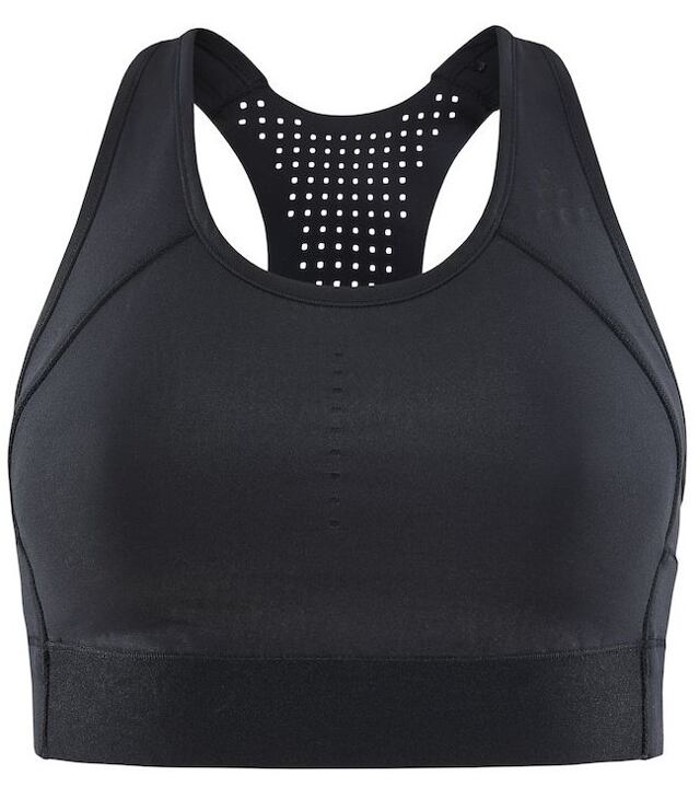 Sutien sportTOP CRAFT PRO CHARGE BLOCKED Lady, negru