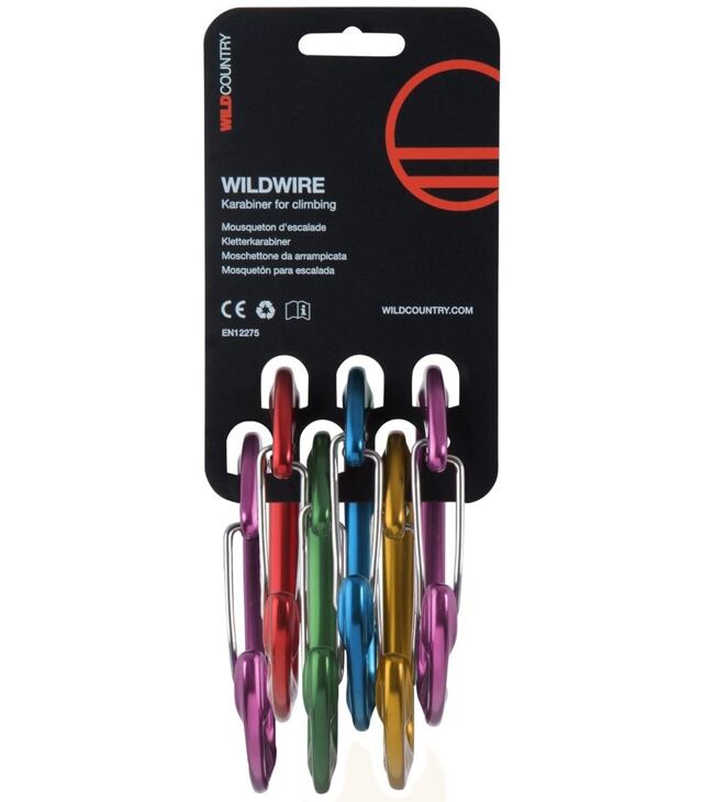 Karabína WILD COUNTRY WILDWIRE RACK 6 PACK