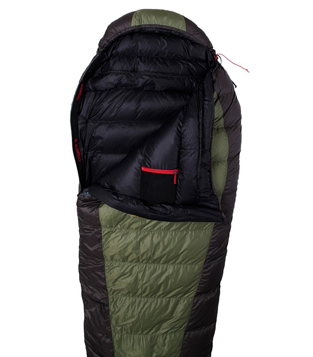 Spací pytel WARMPEACE VIKING 600 170L Uni, olive/grey/black