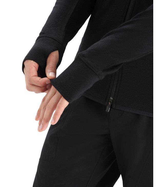 Mikina ICEBREAKER M MERINO QUANTUM ZONEKNIT LS ZIP HOODIE Man