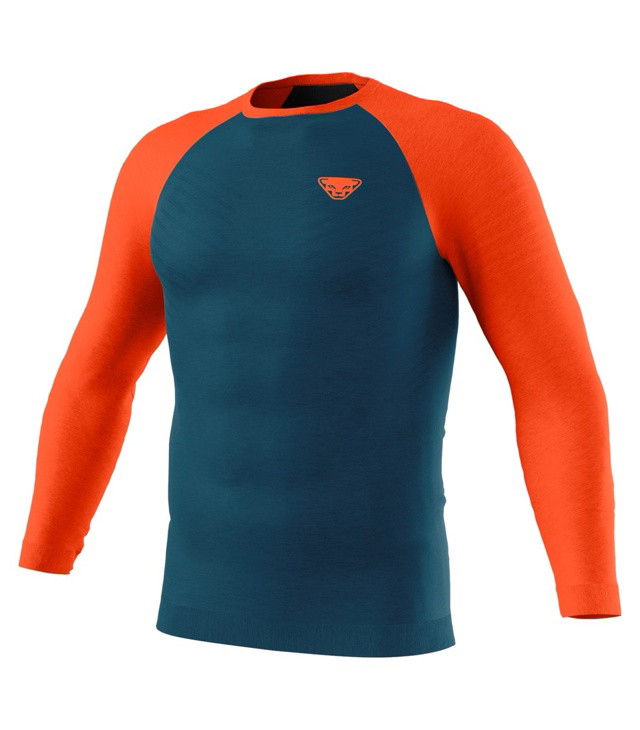 Funkční prádlo DYNAFIT TOUR LT MERINO M LS TEE Man, dawn/8810