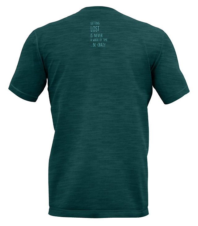 Tricou  CRAZY T-SHIRT JOKER Man, early-degrade