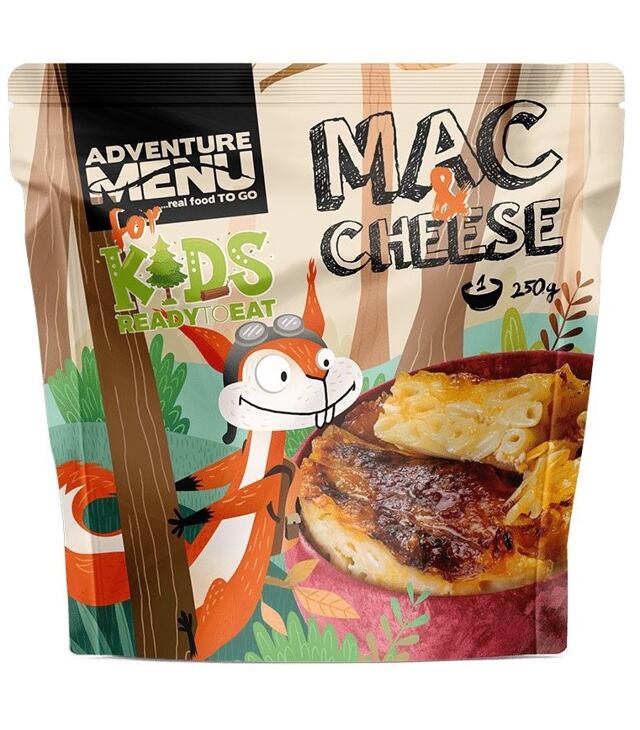 Fel principal ADVENTURE MENU MAC&CHEESE KID