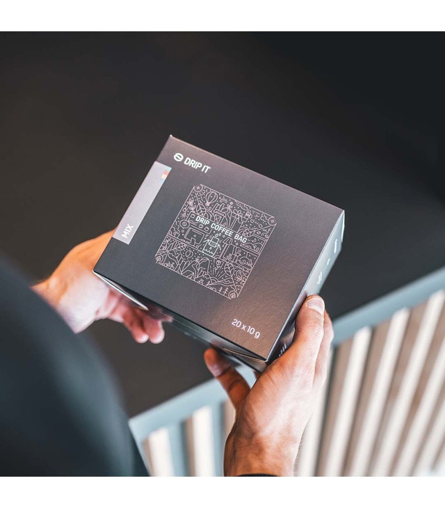 Káva DRIP IT MIX BRAZIL/NICAR/COLOMB/ETIOP 20X10G