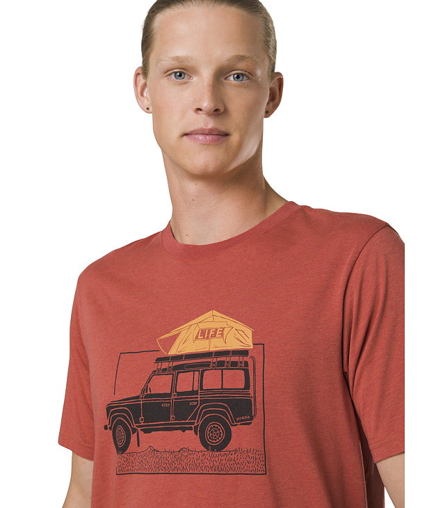 Tricou PRANA CAMP LIFE JOURNEYMAN SL Man
