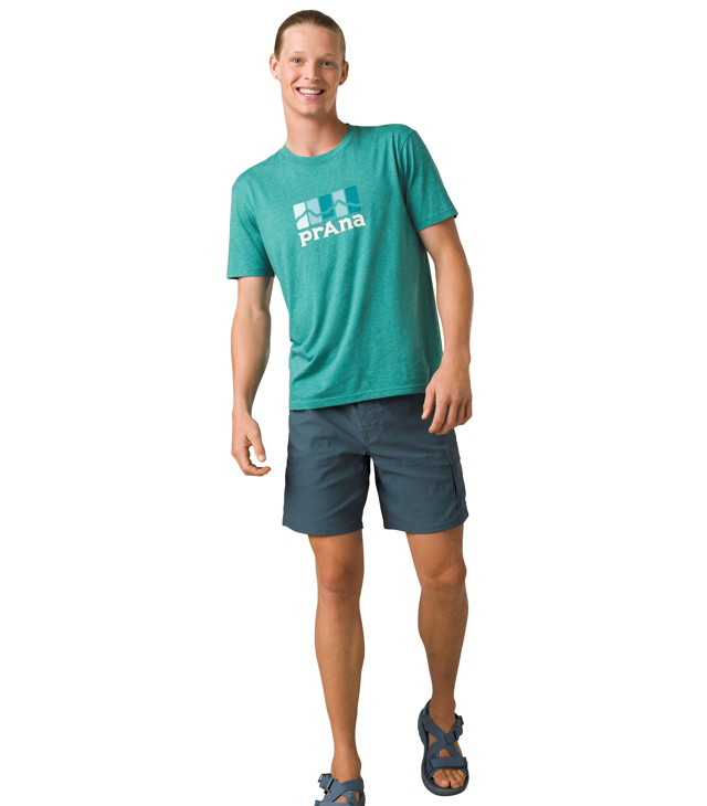 Triko PRANA PRANA MOUNTAIN LIGHT SS TEE ST Man