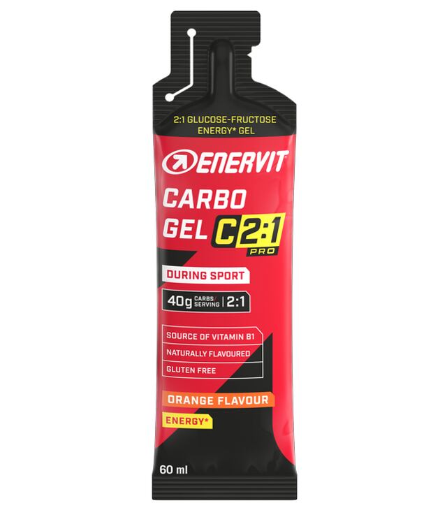 Výživa ENERVIT CARBO GÉL C2:1 60 ML POMARANČ