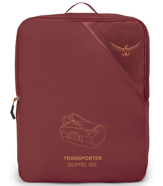 Geantă de călătorie OSPREY TRANSPORTER 95 , red mountain