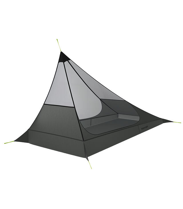 Cort adăpost HANNAH CAMPING MESH TENT 1, gri